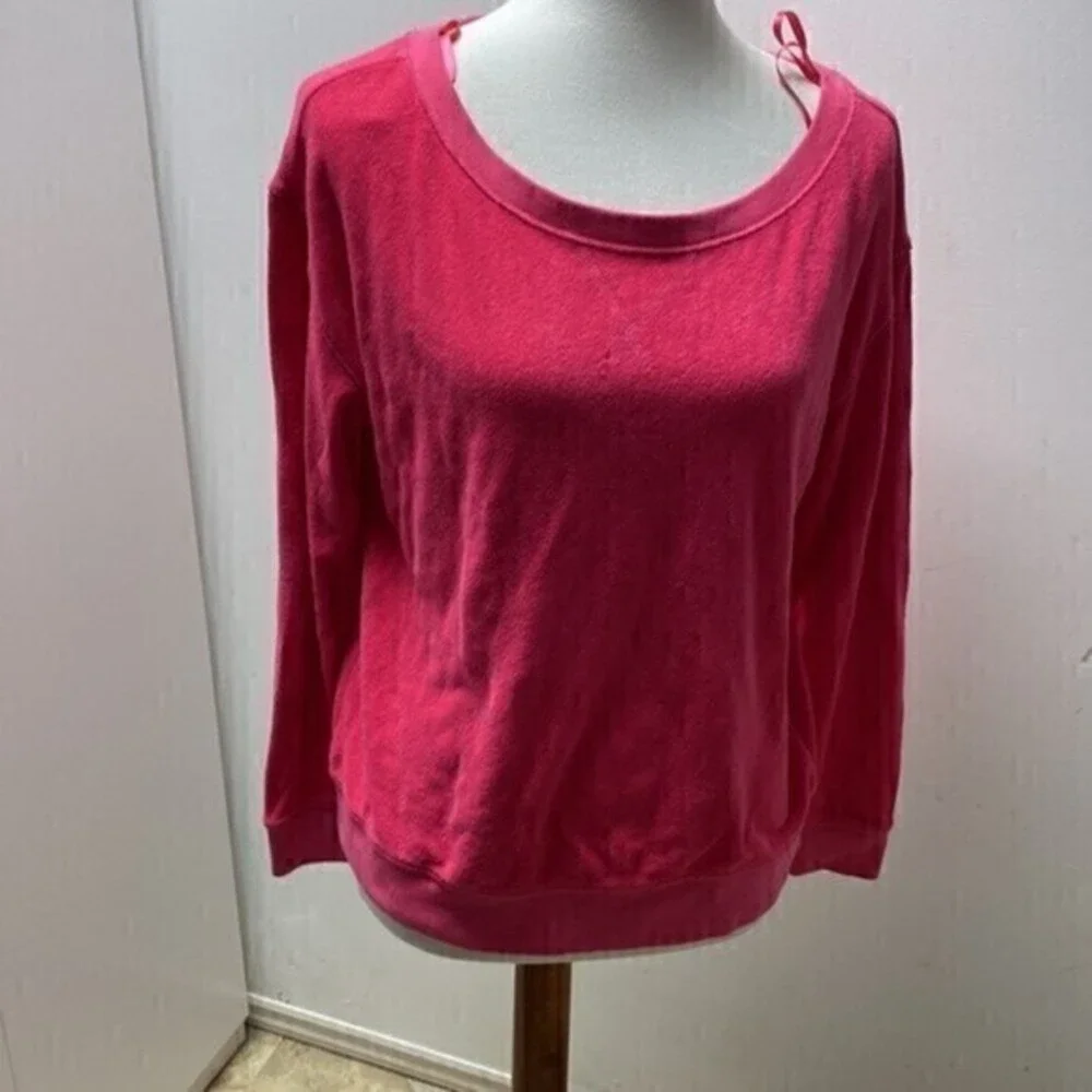 Juicy Couture Pink Terry cloth Sweatshirt size M